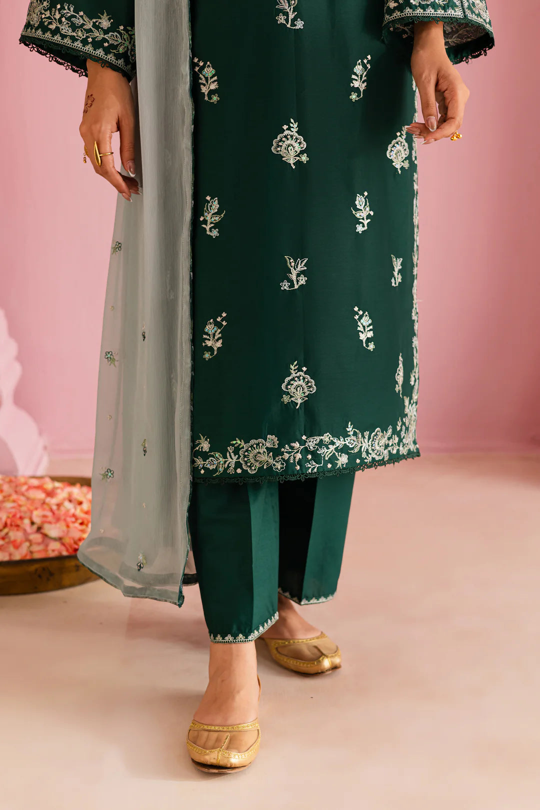 Garden Whisper 3pc - Festive Eid Pret