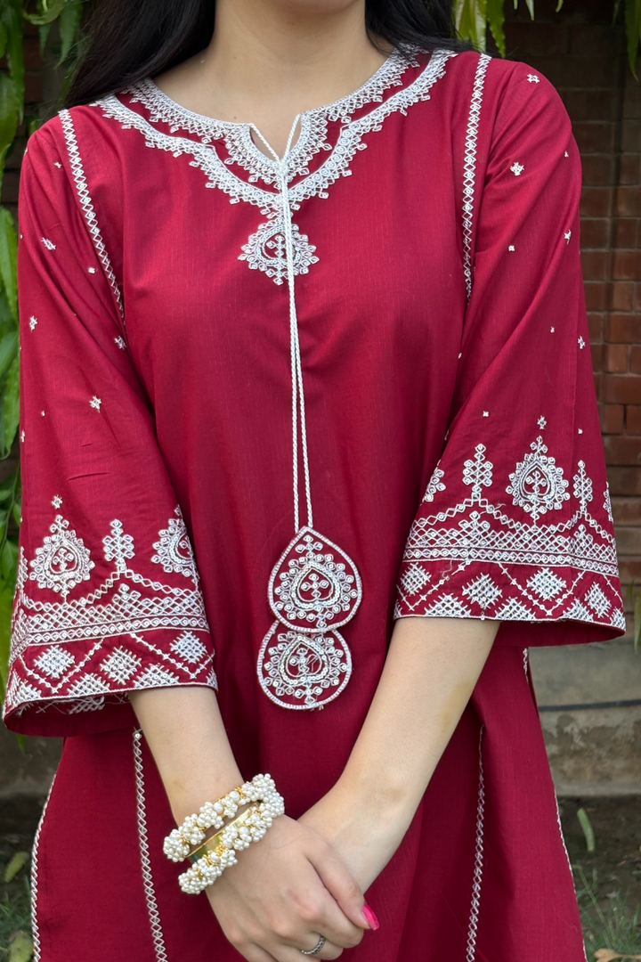 Rasha 2Pc - Embroidered Lawn Pret