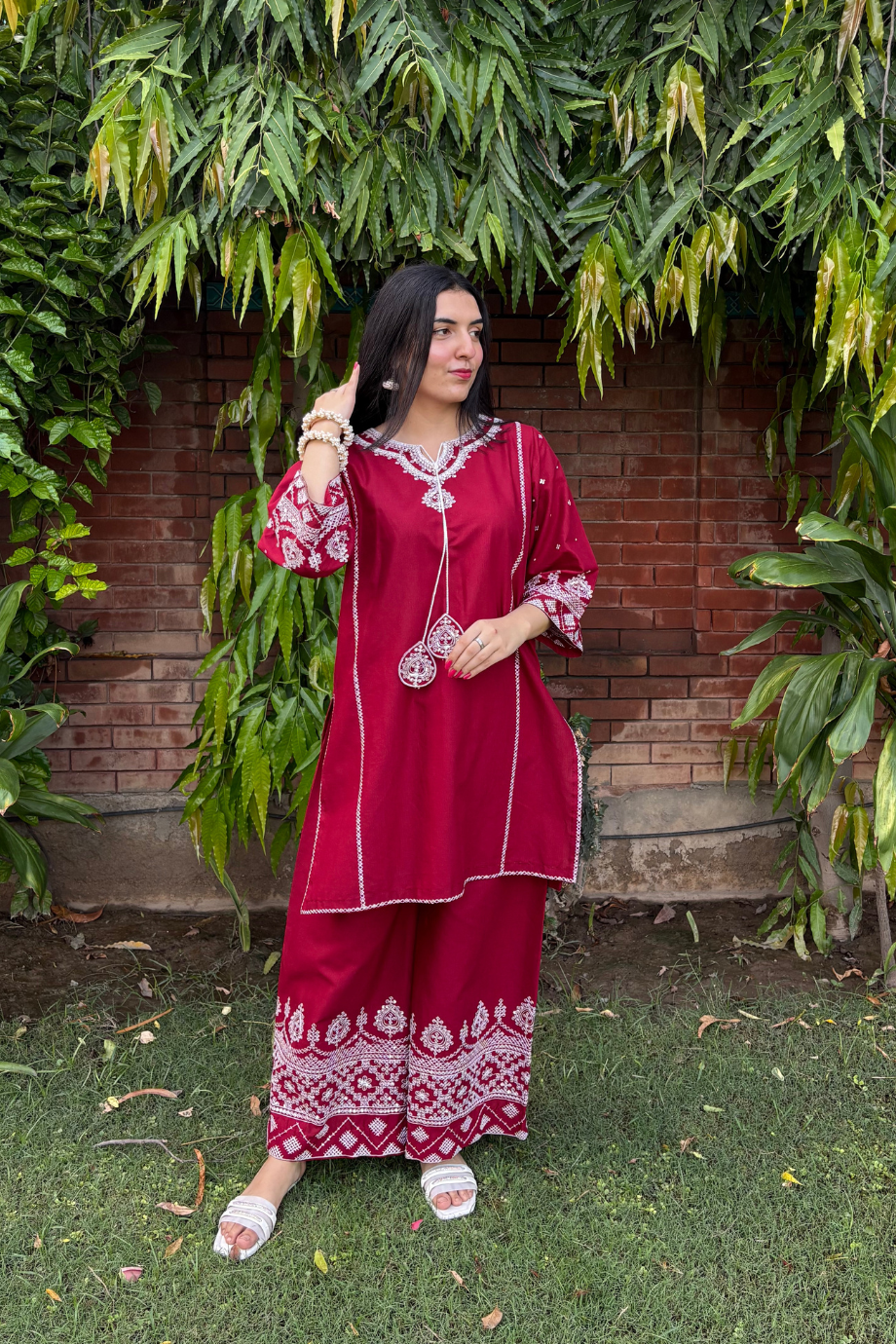 Rasha 2Pc - Embroidered Lawn Pret