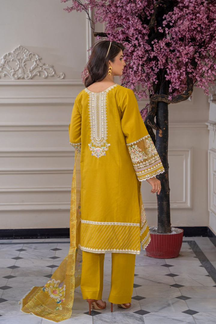 Limited Stock - Knight 3Pc Embroidered Dress