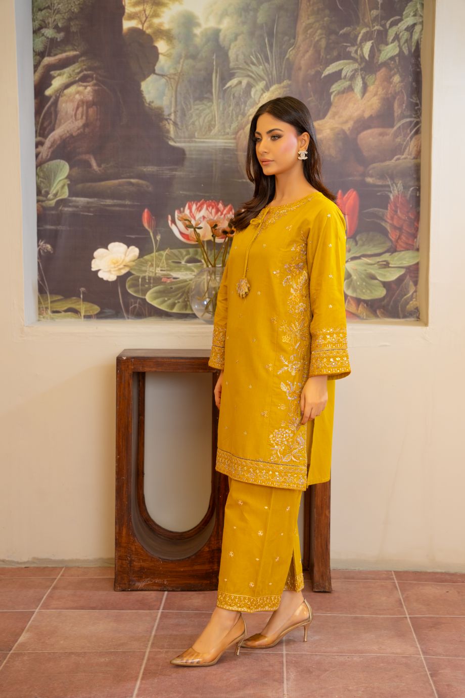 Nikolai 2Pc - Embroidered Lawn Pret