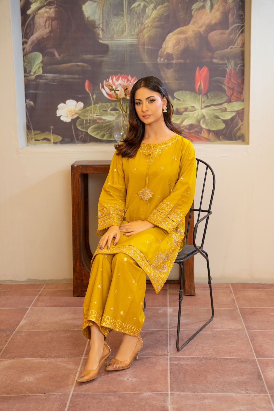 Nikolai 2Pc - Embroidered Lawn Pret
