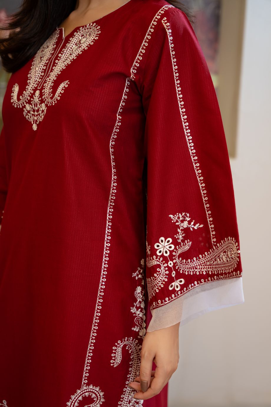 Florance 2Pc - Embroidered Casual Pret