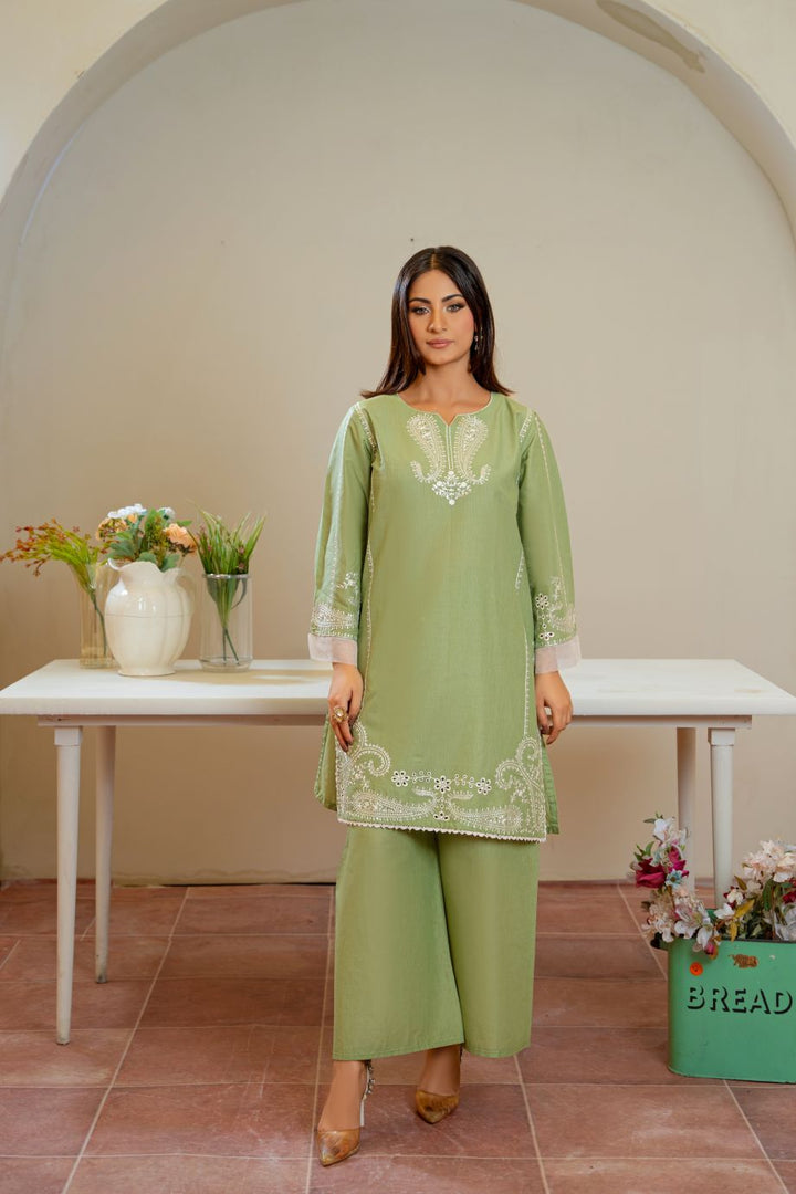Zylphia 2Pc - Embroidered Casual Pret