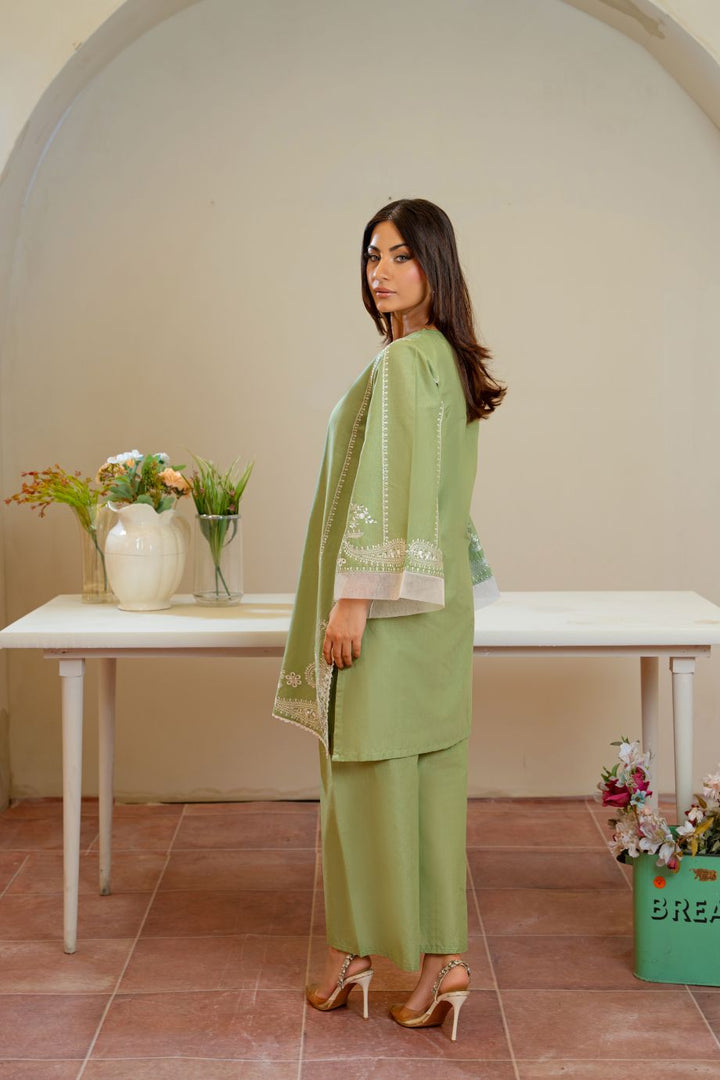Zylphia 2Pc - Embroidered Casual Pret