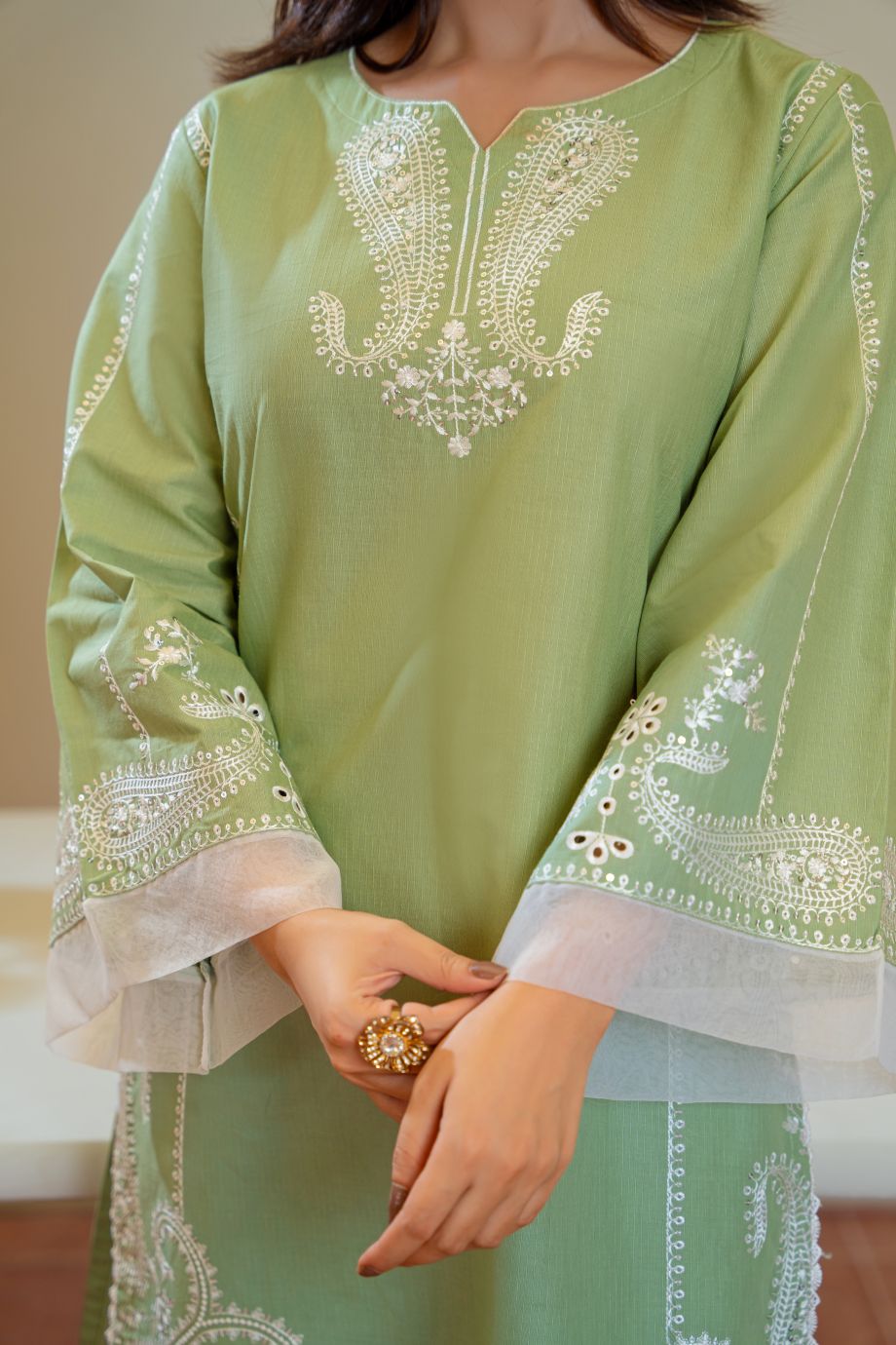 Zylphia 2Pc - Embroidered Casual Pret