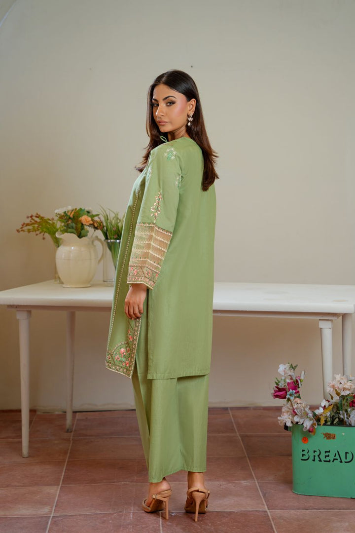 Sophie 2Pc - Embroidered Casual Pret