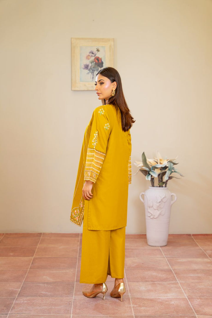 Audrey 2Pc - Embroidered Casual Pret