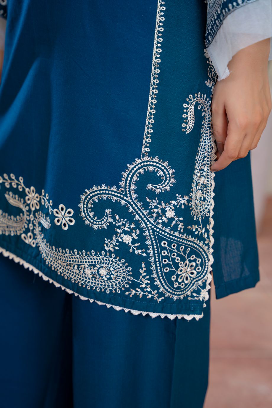 Buji Flies 2Pc - Embroidered Casual Pret