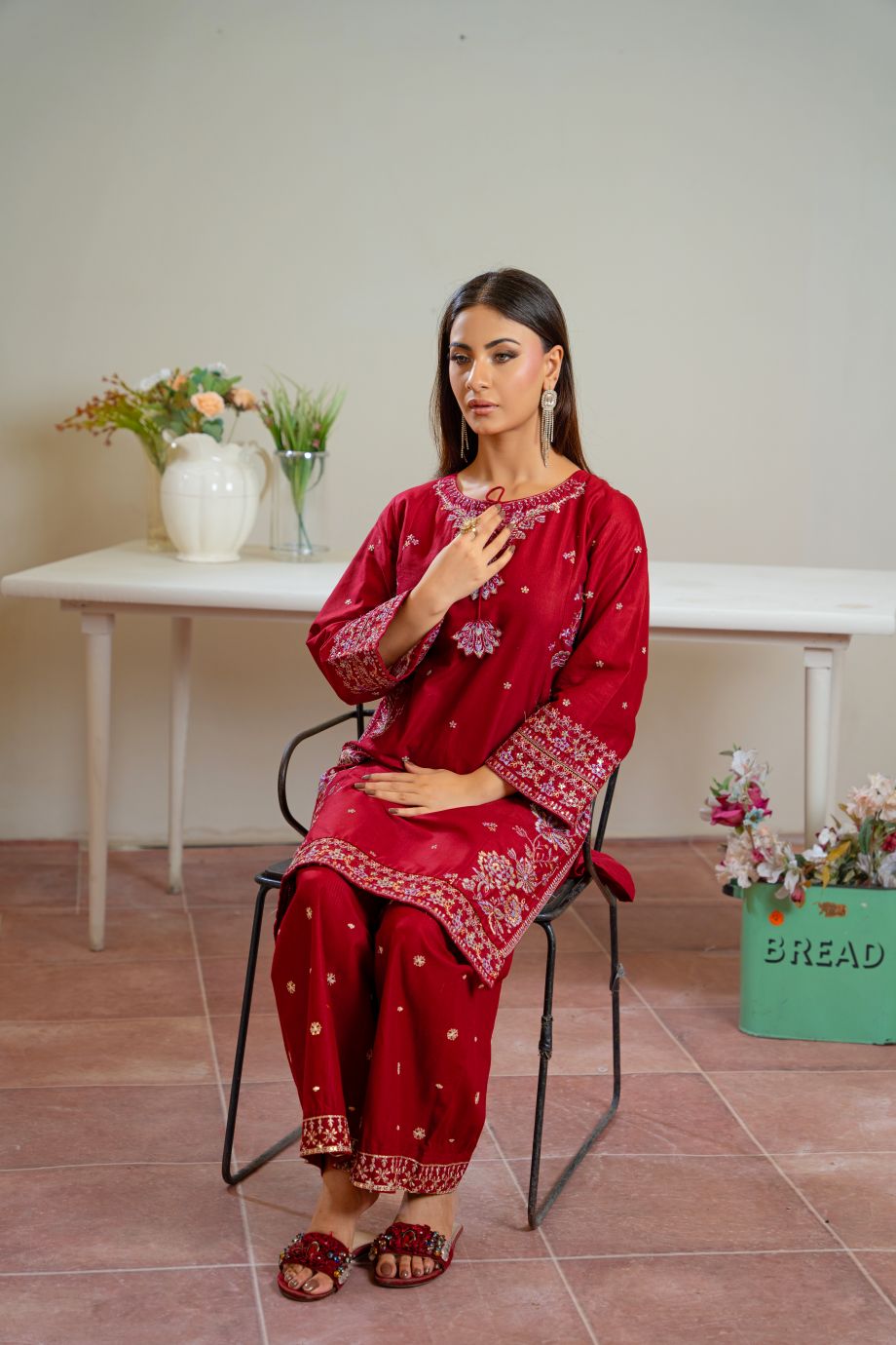 Senna 2Pc - Embroidered Lawn Pret
