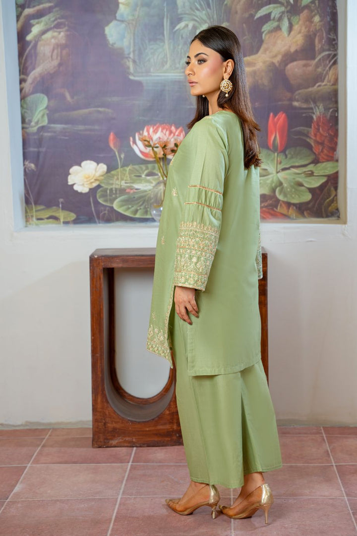 Sophie 2Pc - Embroidered Casual Pret