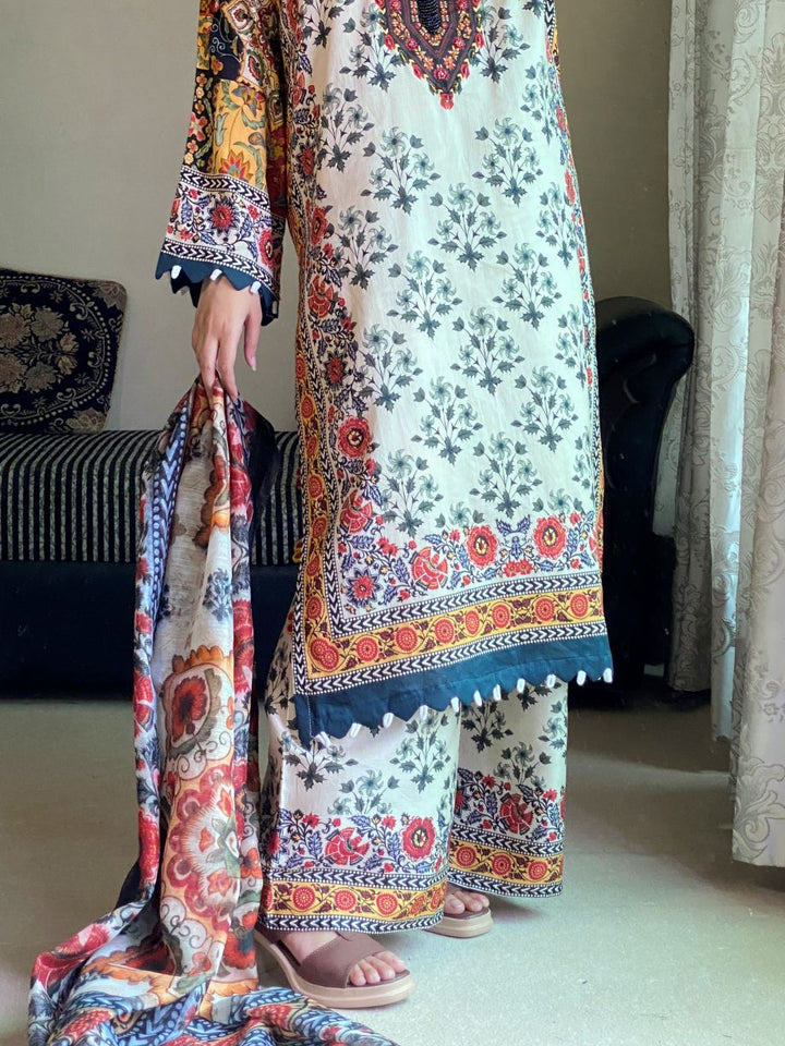 Rosie 3Pc - Printed Casual Pret